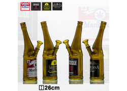 Γυάλινο Bong Beer Bottle 26cm - 01336