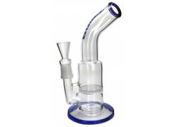 Γυάλινο Bong Bullet 23cm Μπλε + Percolator