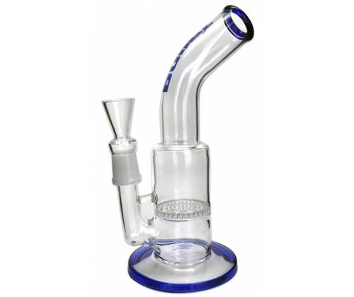 Γυάλινο Bong Bullet 23cm Μπλε + Percolator - Τιμή: 21,50€