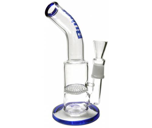 Γυάλινο Bong Bullet 23cm Μπλε + Percolator - Τιμή: 21,50€