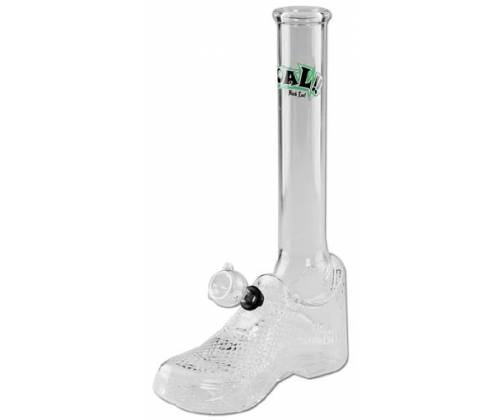 Γυάλινο Bong Black Leaf Goal 29.5cm - Τιμή: 44,50€