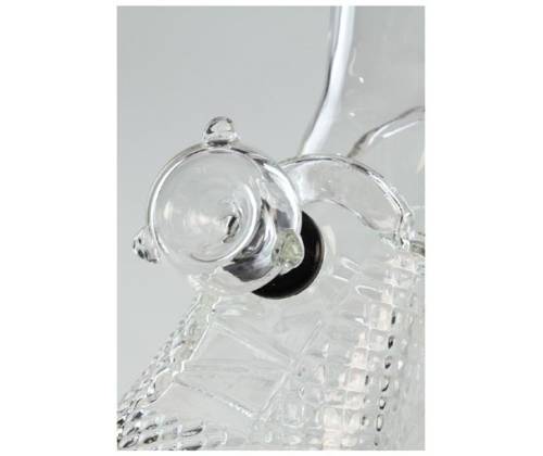 Γυάλινο Bong Black Leaf Goal 29.5cm - Τιμή: 44,50€