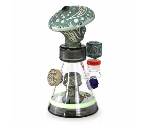 BL Glass Bong Diffuser Mushroom Wizard - 22cm -  Price: 165,00€