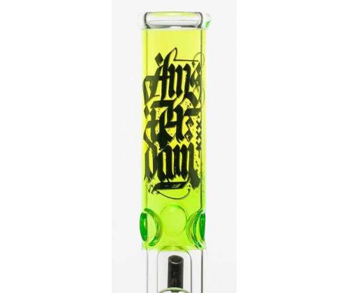 Γυάλινο Ice Bong Amsterdam Green + Percolator 30cm -  Price: 28,50€