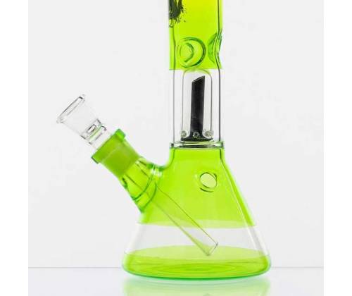 Γυάλινο Ice Bong Amsterdam Green + Percolator 30cm -  Price: 28,50€