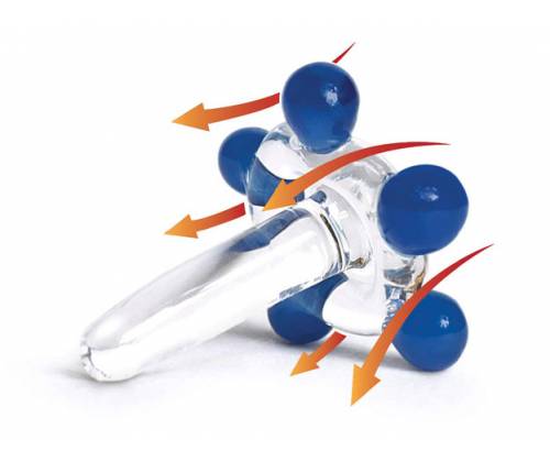 Γυάλινη Σίτα Glass Pipe Screens | Flower 4mm - 5τμχ - Τιμή: 1,90€