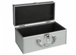 Aluminum Hookah Carrying Case - 26x12x12 cm