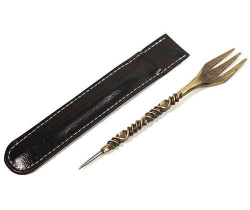 Πιρούνι Καπνού για Ναργιλέ 6.5cm - Χρυσό -  Price: 5,90€