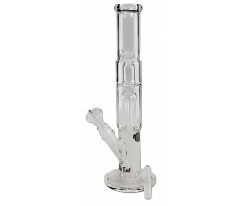 Glass Bong IN BOX Black Leaf | Baby Bongbastic 36cm -  Price: 89,00€