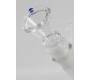 Glass Bong IN BOX Black Leaf | Baby Bongbastic 36cm -  Price: 89,00€