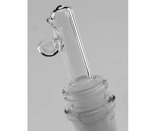 Glass Bong IN BOX Black Leaf | Baby Bongbastic 36cm -  Price: 89,00€