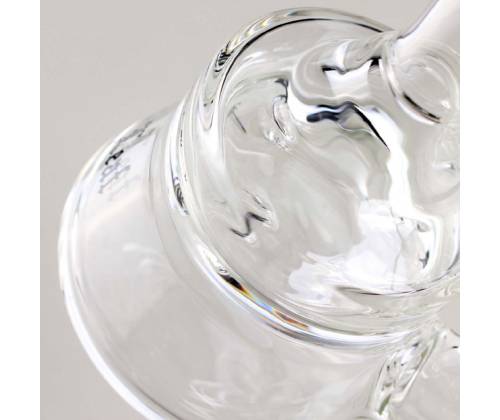 BL Glass Bong Conical Rig Mini - Diffuser 12cm -  Price: 24,00€