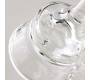 BL Glass Bong Conical Rig Mini - Diffuser 12cm -  Price: 24,00€