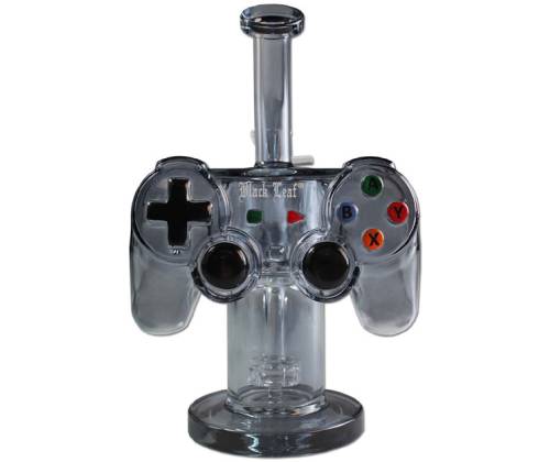 Glass Bong «Gamepad» + Diffuser 23cm - Price: 48,90€