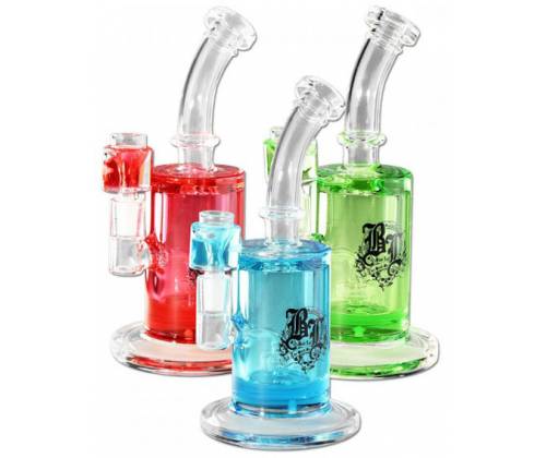 Γυάλινο Herb Bong BL Cooling System + Percolator - Κόκκινο 23cm -  Price: 78,00€