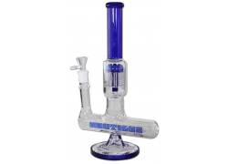 Γυάλινο Bong Black Leaf «Nautilus» v2022 Slit Diffuser Perco - 32cm