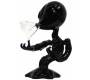 Γυάλινο Bong Black Alien 15cm -  Price: 29,90€