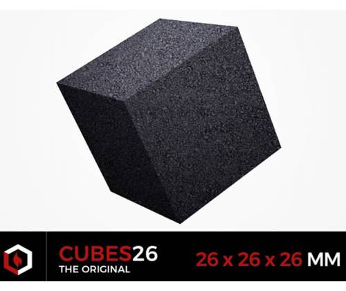 BlackCoco Square Hookah Charcoal (25mm) - 1Kg -  Price: 7,80€