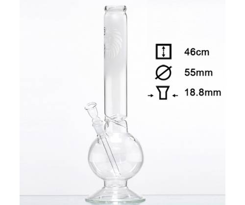 Γυάλινο Ice Bong Sand Face - 01242 -  Price: 22,00€