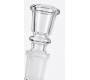 Glass Bong OM Mini with Glass Mouthpiece (Whistle Side Mouth) 14.5cm - Price: 9,90€