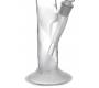Γυάλινο Bong Bullet Stripped - 26cm - Τιμή: 14,90€