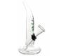 Γυάλινο Bong Handmade Mini Curved Mouth - 14cm -  Price: 7,60€