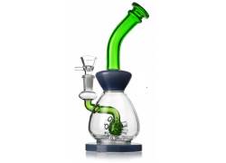 Γυάλινο Bong Blue/Green - Diffuser 24cm