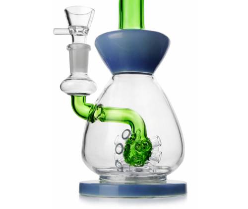 Γυάλινο Bong Blue/Green - Diffuser 24cm - Τιμή: 22,00€