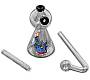 Γυάλινο Oil Bong «Morty» - 11cm - Τιμή: 15,50€