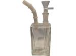 Γυάλινο Bong Square 17cm - 73318