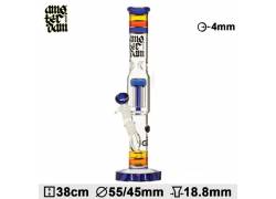 Γυάλινο Ice Bong Hammer Series Funky Twist - G184BL