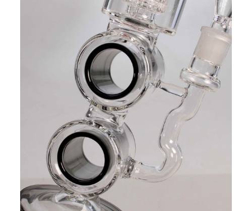 Γυάλινο Blaze Glass Bong Rachenkracher + Percolator 50cm -  Price: 94,00€