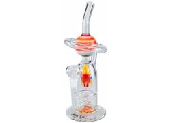 Γυάλινο Bong Black Leaf «Ascent to Saturn» - Ανάβαση στον Κρόνο 30cm