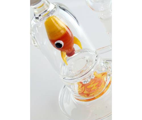 Γυάλινο Bong Black Leaf «Ascent to Saturn» - Ανάβαση στον Κρόνο 30cm - Τιμή: 119,00€