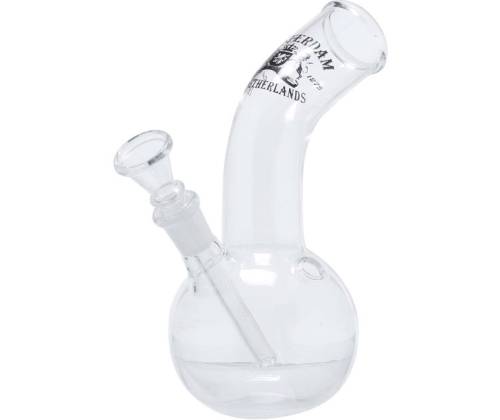 Γυάλινο Bong Amsterdam 18cm - 01108 -  Price: 8,90€
