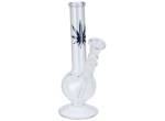 Γυάλινο Bong Dark Leaf 18cm - 0466