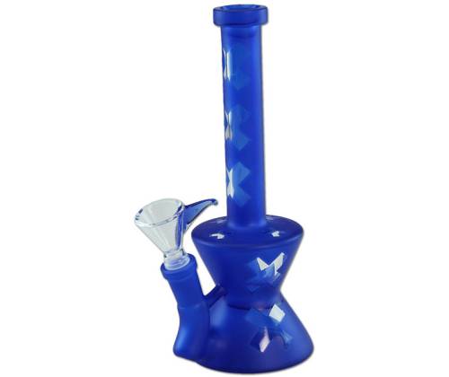 Γυάλινο Ice Bong Thug Life «Bermuda Yellow» + Percolator 24cm -  Price: 42,90€