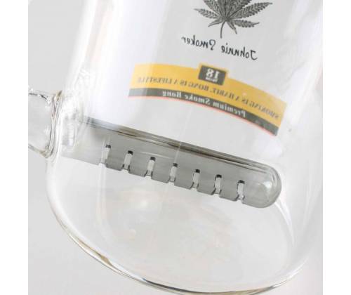 Glass Bottle Bong «Whisky» - 24cm -  Price: 19,50€
