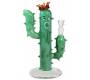Γυάλινο Bong Black Leaf Κάκτος - Cactus King 28cm - Τιμή: 69,00€