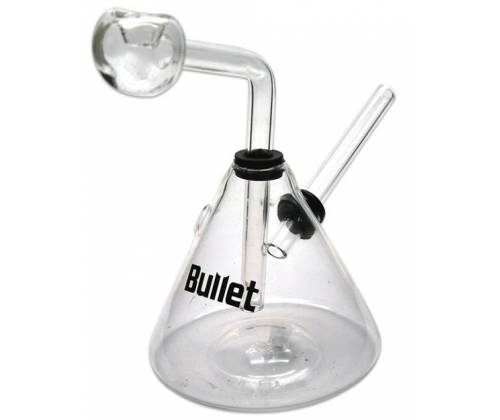 Γυάλινο OIL Bong Handmade Conical Mini 13cm - Τιμή: 8,80€