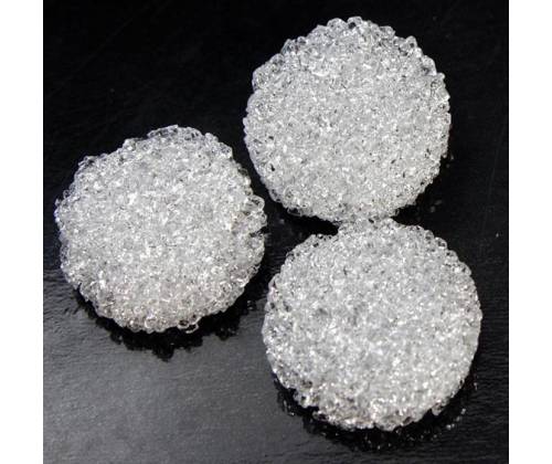 Γυάλινη Σίτα Glass Pipe Screens | Θρυματισμένο Γυαλί 15mm - 3τμχ - Τιμή: 6,90€