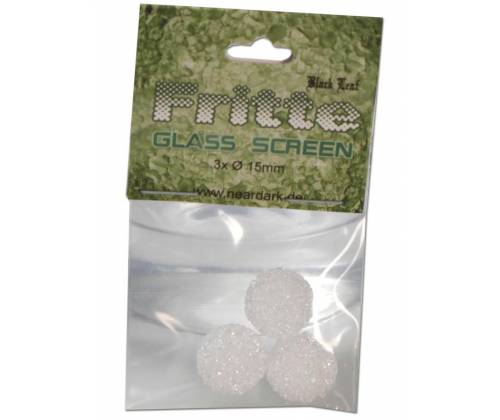 Γυάλινη Σίτα Glass Pipe Screens | Θρυματισμένο Γυαλί 15mm - 3τμχ - Τιμή: 6,90€