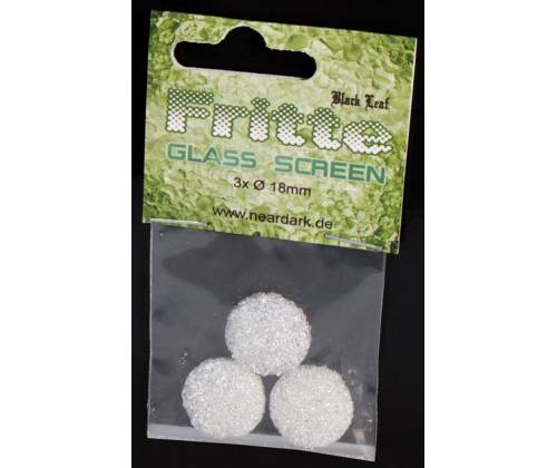 Γυάλινη Σίτα Glass Pipe Screens | Θρυματισμένο Γυαλί 18mm - 3τμχ -  Price: 7,90€