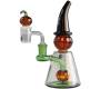 Γυάλινο OIL Bong Halloween + Percolator 19cm - Τιμή: 55,00€