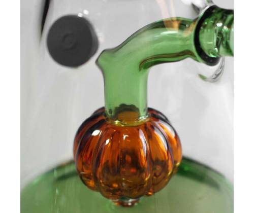 Γυάλινο OIL Bong Halloween + Percolator 19cm - Τιμή: 55,00€