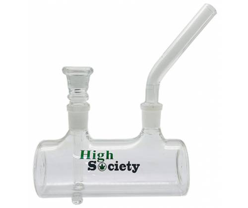 Γυάλινο Mini Bong Ροζ Amsterdam XXX Glass Frosted - 15cm - Τιμή: 7,40€