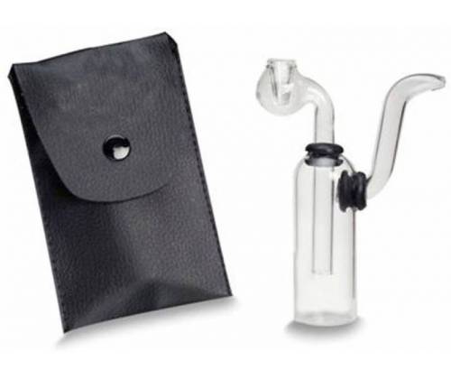 Glass Bong Mini Traveller - 10cm -  Price: 9,90€