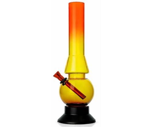 Ακρυλικό Bong Πολύχρωμο + Perculator - 48cm - Τιμή: 14,90€