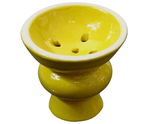 Κεραμικό Μπολ Ναργιλέ Waves - Yellow - Τιμή: 1,70€