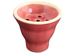 Plain Ceramic Hookah Bowl - Pink